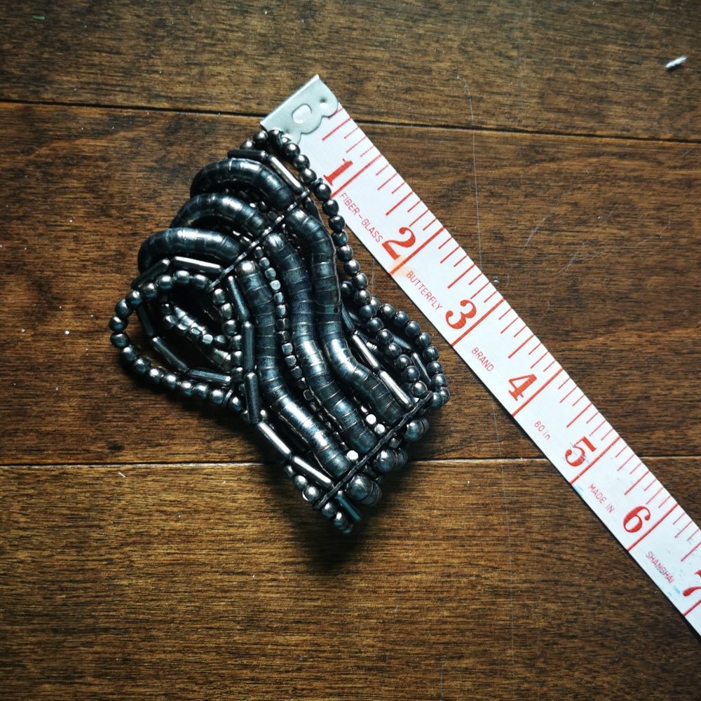 3/25  Dark metal Bracelet